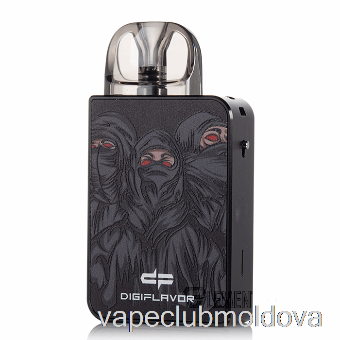 Vape Mod Digiflavor Digi-u Pod System Ninja Dark